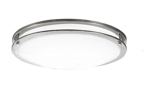 Raycos Double Ring 14" Led Flush Mount 22W, 2700K/3000K/3500K/4000K/5000K, 120V - HY-DR14-22W-5CCT