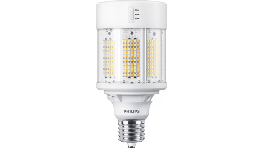 Philips LED HID Replacement Corn Lamp 145W, Selectable 3000K/4000K/5000K, EX39 Base, 120-277V – 145CC/LED/3CCT/LS EX39 BB