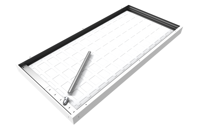 LED Panel – 2x4, 45W, Selectable CCT, 120-277V – PANELF3BS045UNVD8SC724GWH