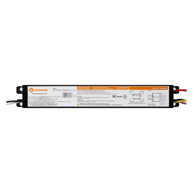 LED Driver - 120-277V - 100-1000 mA, 36W, 0-10V Dimmable - LEDrv55UNVL1300DIM1AUX12NFC
