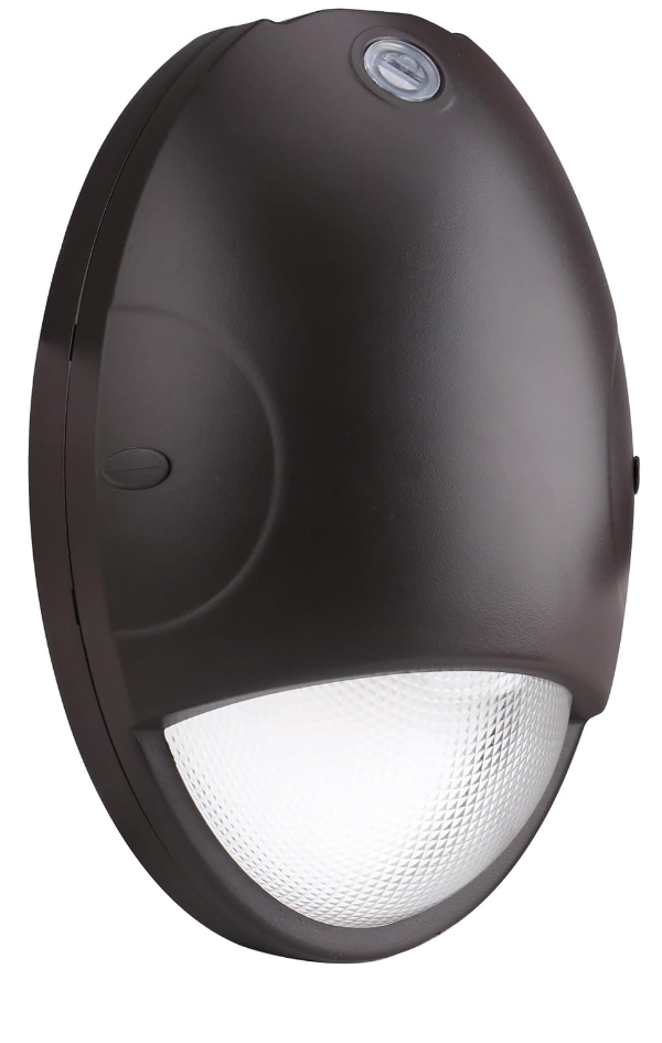 Raycos Led Emergency Wall Pack / 3CCT / Photocell 25W, 3500K/4000K/5000K, 100-277V - RYA-MWP-15W-EM-35/40