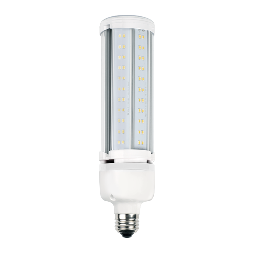 Portor LED Corn Lamp 45W, 5000K, E26 Base + EX39 Adapter Included, 120-277V – PT-CBL3-45W-50K