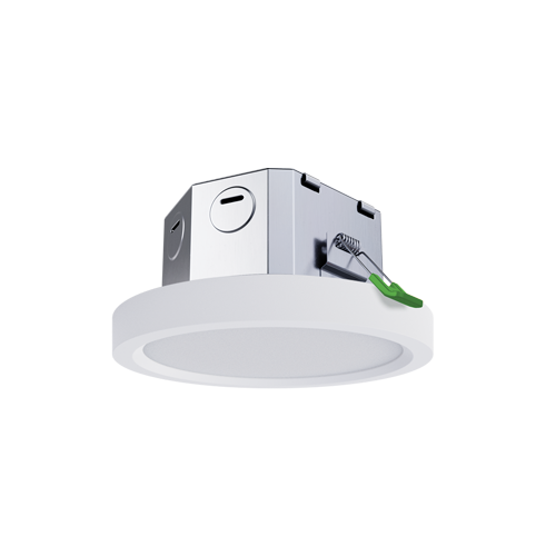 Portor 4″ Edge-Lit 3in1 Surface Mount 10W, 27K/30K/35K/40K/50K, 120V - PT-DL31-EDL-4I-10W-5CCT