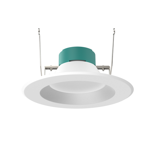 Portor 5″/6″ Smooth Retrofit Recessed Downlight 7W/10W/14W, 27K/30K/35K/40K/50K, 120V - PT-DLR-S-6I-14-5C3P-2
