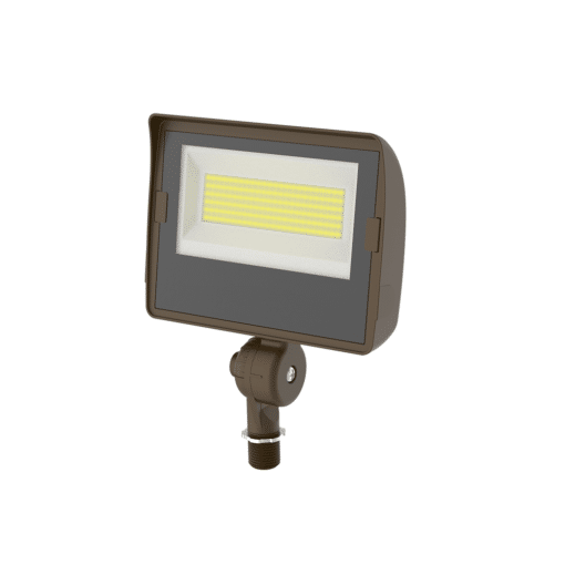 TCP LED Flood Light 30W/40W/60W, Selectable 3000K/4000K/5000K, 120-277V, Knuckle Mount – SFLKUZDSW7CCT