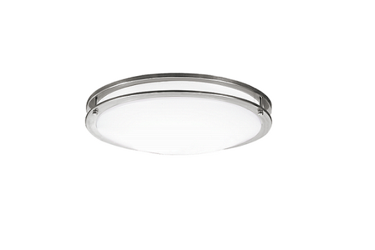 Raycos Double Ring 12" Flush Mount With Emergency Battery 16W,2700K/3000K/3500K/4000K/5000K, 120V - HY-DR12-16W-5CCT-EM