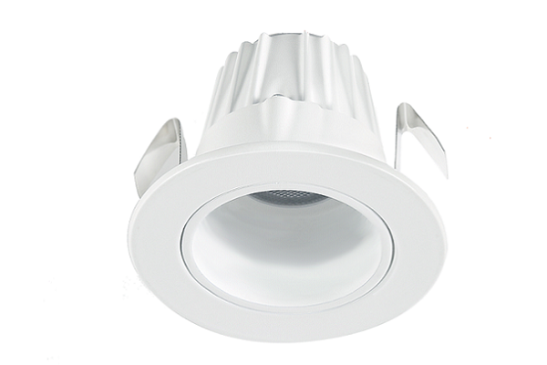 Raycos 2 Inch Smooth Round Led Trim 9.5W, 3000K, 120V - TR2SR-WH