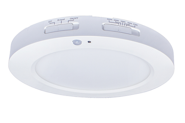 Raycos Versa 7″ BI-Level Sensor Surface Mount 15W, 2700K/3000K/3500K/4000K/5000K, 120V - RY-SMD-R7-BMS