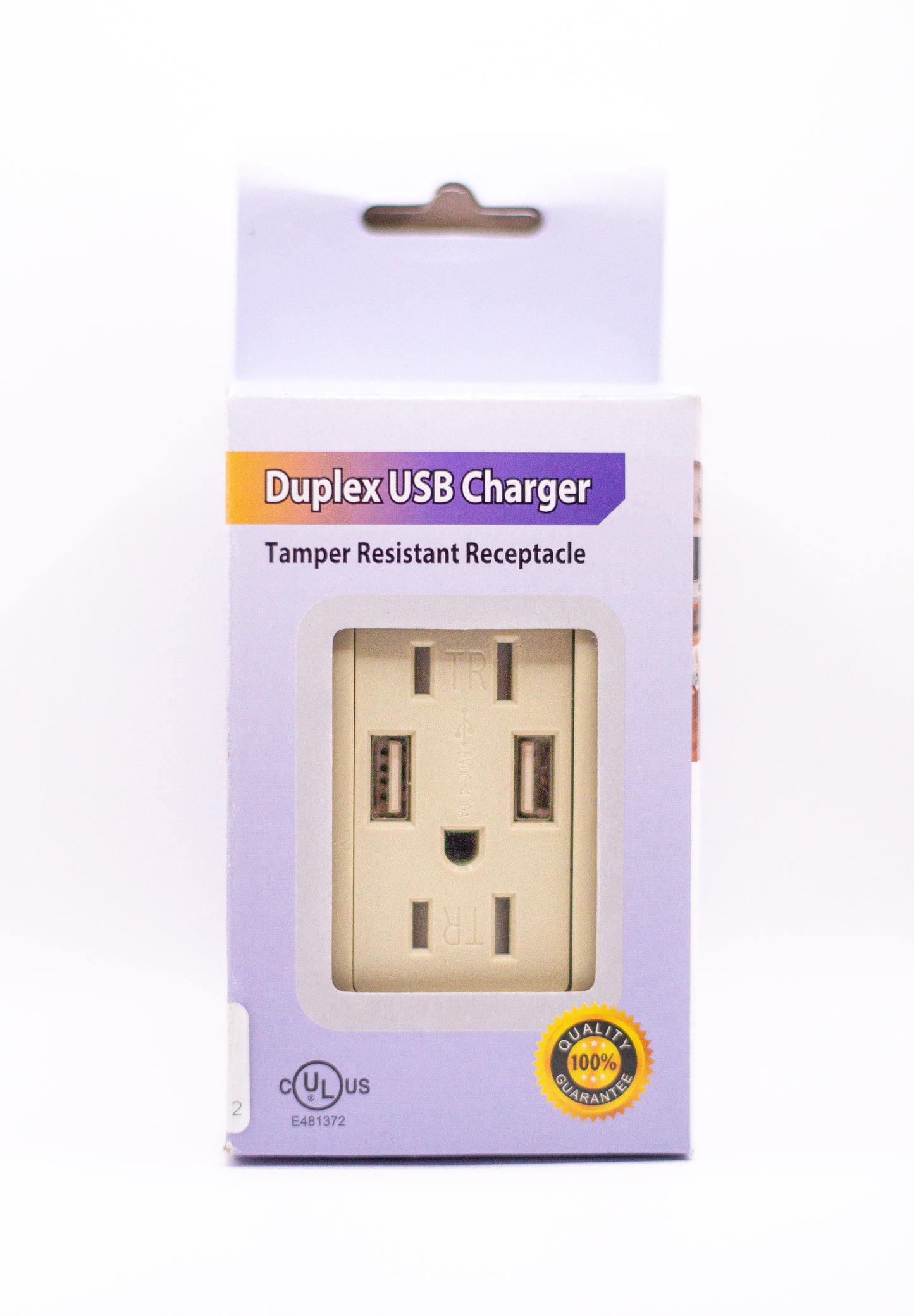 15A USB GFCI Outlet – Tamper Resistant – Almond