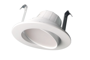 Raycos 2" Gimbal Led Trim NC Housing 9W, 2700K/3000K/3500K/|4000K/5000K, 120V - RY-2R-GIMBAL-5CCT