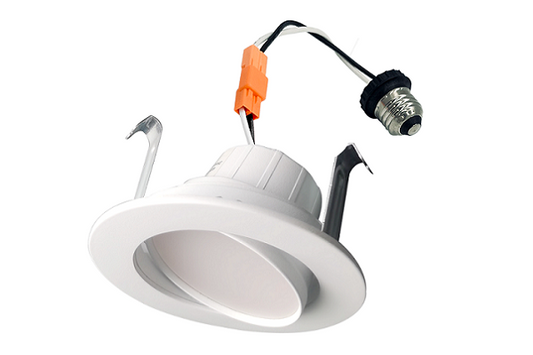Raycos 3″ Gimbal Led Trim NC Housing 9W, 2700K/3000K/3500K/4000K/5000K, 120V - RY-3R-GIMBAL-5CCT