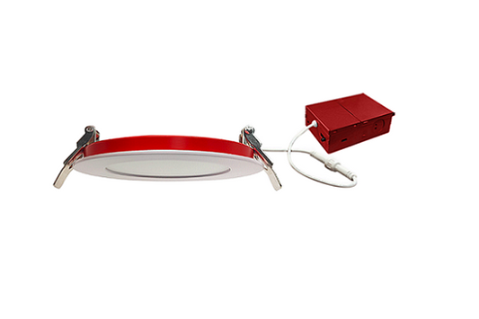 Raycos 4″ Fire Rated Recessed Light 14W, 2700K/3000K/3500K/4000K/5000K, 120V - RY-4R-SLIM-5CCT