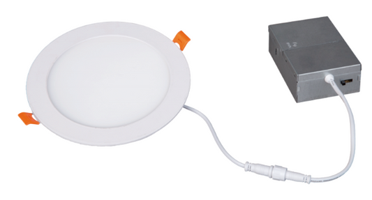 Raycos 4" Inch Ultra Slim Downlight 9W, 2700K/3000K/3500K/4000K/5000K, 120V - RY-USDL-R4-9W-5CCT