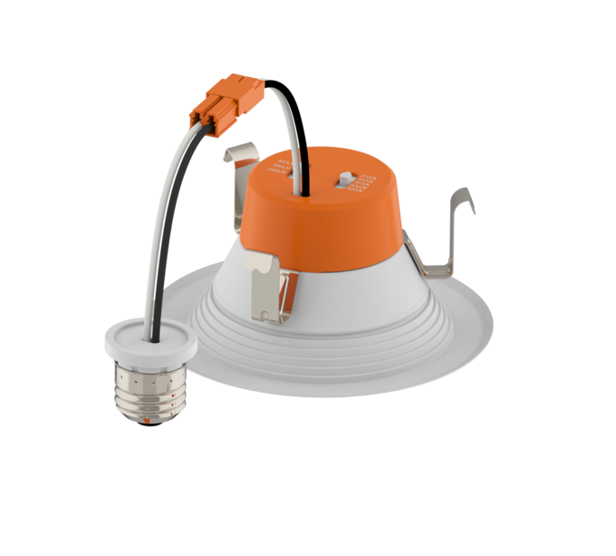 LED Downlight – 4", 10W, Selectable CCT (3000K/4000K/5000K), 120-277V – LEDRT41AS700ST9SC3BA
