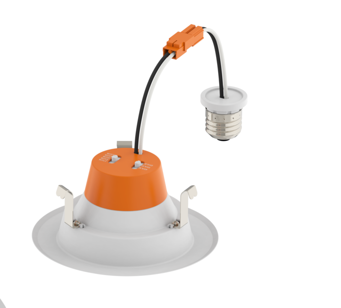 LED Downlight – 4", 10W, Selectable CCT (3000K/4000K/5000K), 120-277V – LEDRT41AS700ST9SC3SM