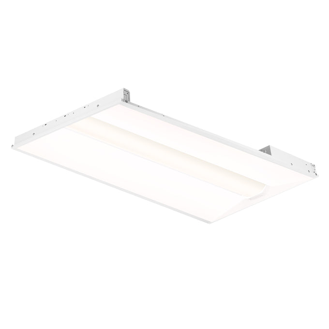 LED Troffer – 2x4, 24/32/39/44W, Selectable CCT, 120-347V, Dimmable – VOLUME6AS044UNHD8SC724UWH