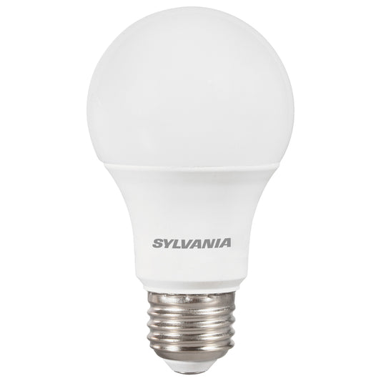 SYLVANIA LED A19 Lamp 9W 5000K Frosted E26 – ECOLED9A19F8507YVRP8