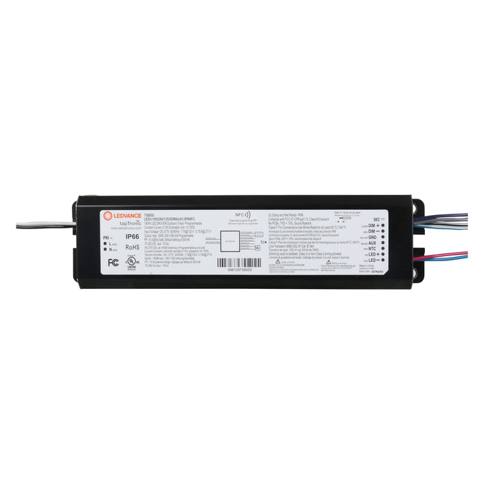 LED Driver - 120-277V - 350 -1250mA, 180W, 0-10V Dimmable - LEDrv180UNV1250DIMAUX12P6NFC