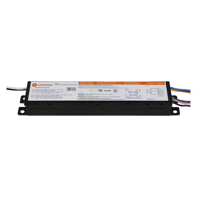 LED Driver - 120-277V - 240-2400 mA, 88W, 0-10V Dimmable - LEDrv88UNVL2400DIM1AUX12NFC