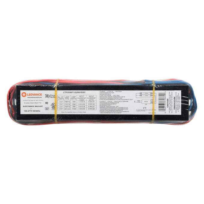 Fluorescent Ballasts 75W, 120-277V, Dimming - LTP2X96T12UNVISSC