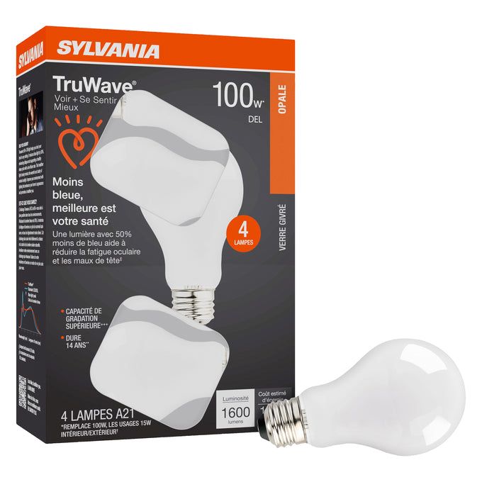 SYLVANIA LED A21 Lamp 15W 2700K Frosted E26 – LED15A21DIMO92713YTLRP
