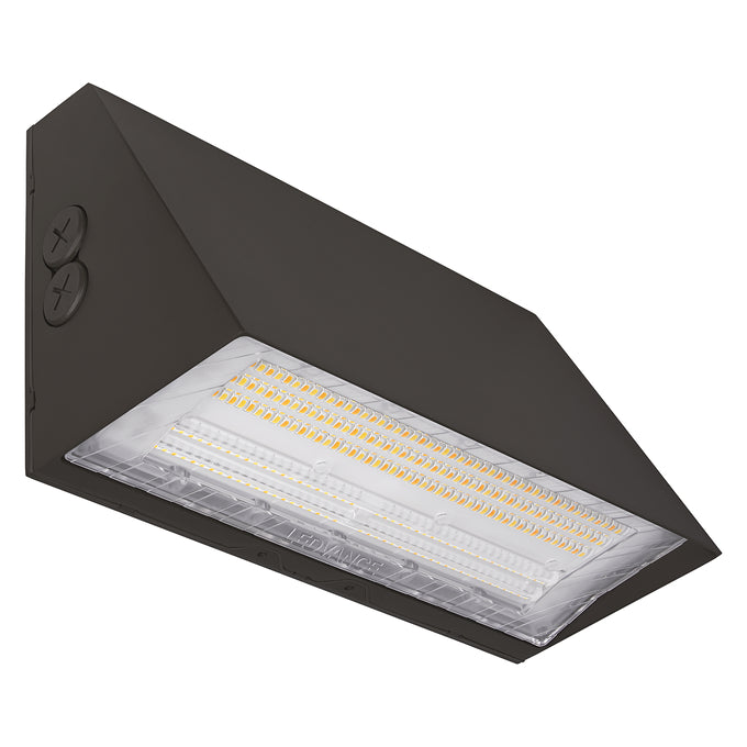 LED Wall Pack – 100W, Selectable CCT, 120-277V – WALPAKCPS100UNHD8SC2ADJBZP