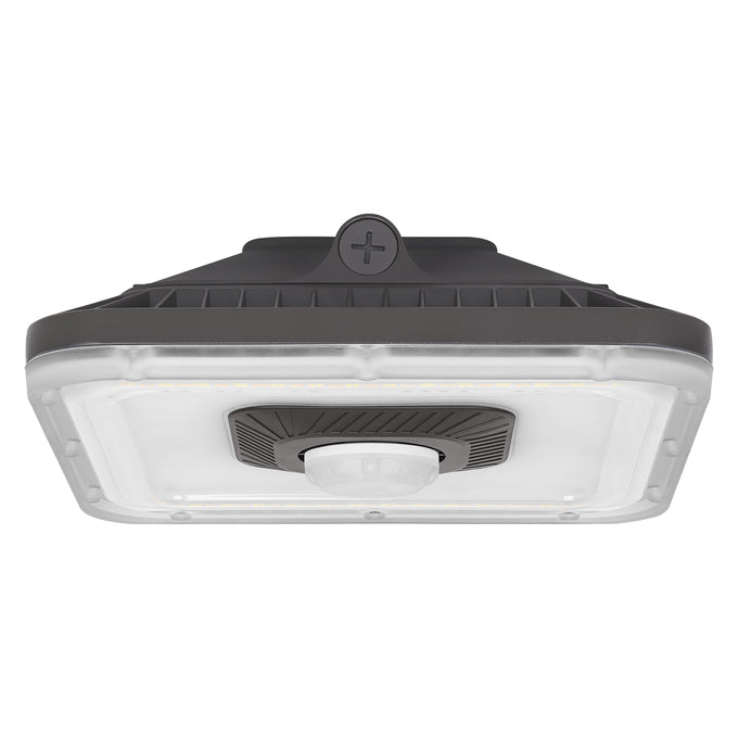 LED Canopy Light – 100W, Selectable CCT (3000K/4000K/5000K), 120-277V, Bronze – CANOPYPS100UNHD8SC2S10BZP