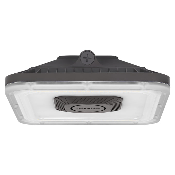 LED Canopy Light – 100W, Selectable CCT (3000K/4000K/5000K), 120-277V, Bronze – CANOPYPS100UNHD8SC2S10BZP