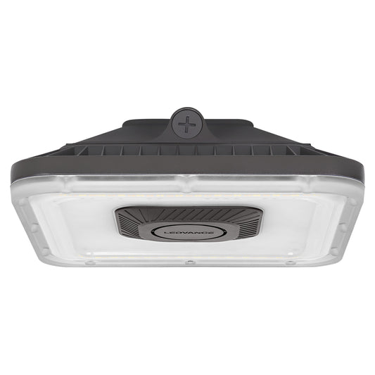 LED Canopy Light – 100W, Selectable CCT (3000K/4000K/5000K), 120-277V, Bronze – CANOPYPS100UNHD8SC2S10BZP