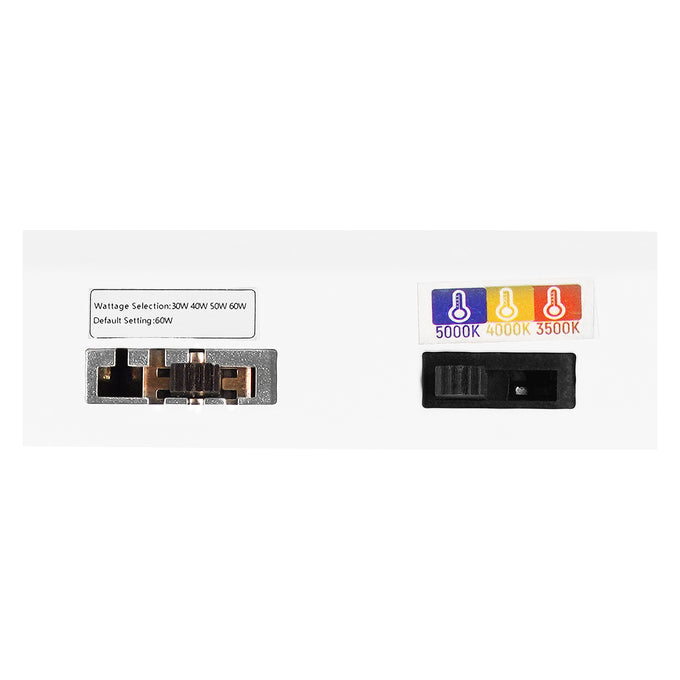 LED Wraparound – 4FT, 60W, Selectable CCT, 120-277V – WRAPHNGS060UNHD8SC748WH