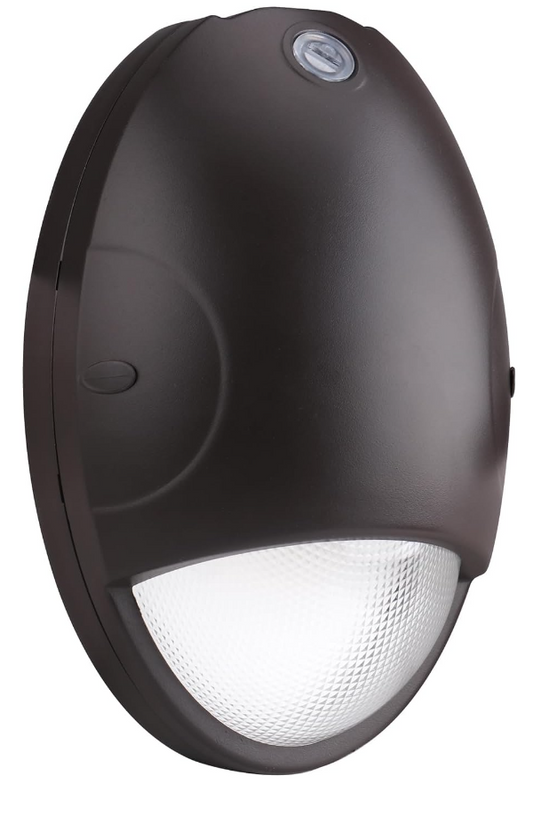 Raycos Led Emergency Wall Pack / 3CCT / Photocell 25W, 3500K/4000K/5000K, 100-277V - RYA-MWP-15W-EM-35/40