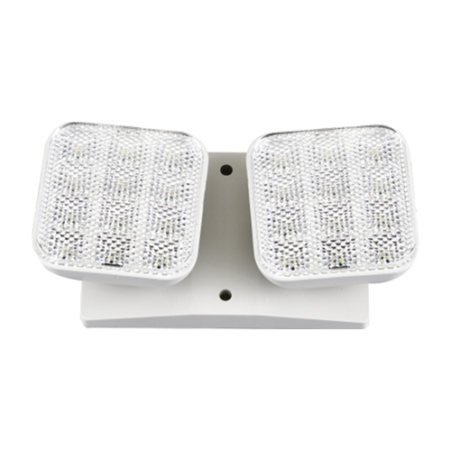 Portor LED Indoor Thermoplastic Double Remote Head 1.2W, 120-277V - EML-S-DL-2H