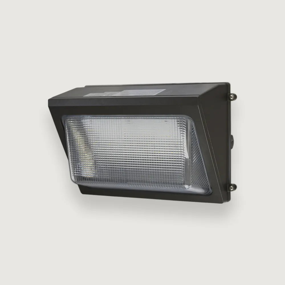 Etherium | LED Wall Pack – 120W Max, 3-Wattage / 3-CCT Selectable, Photocell, 120–277V – WK0412-120/100/90W-H-TCP