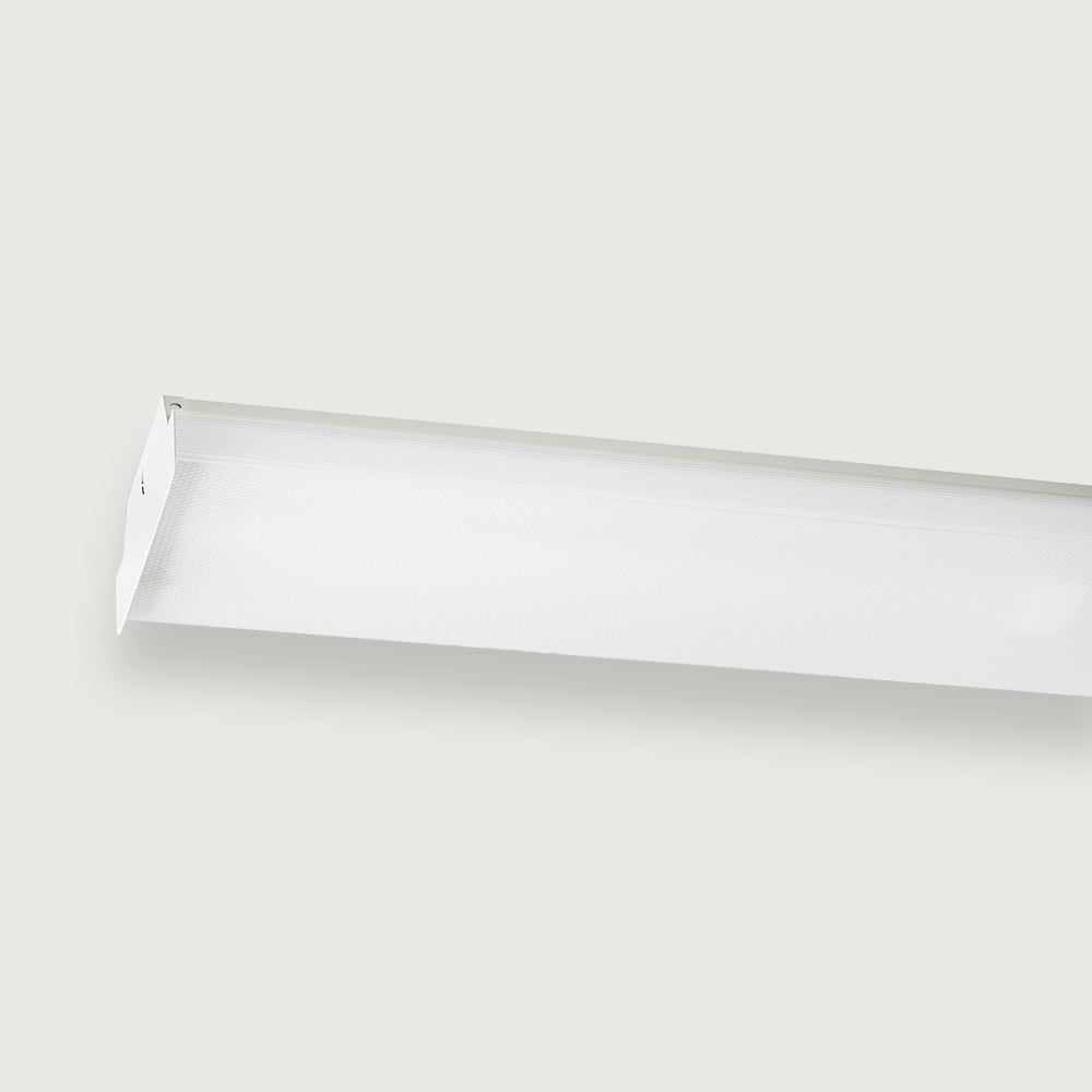 NuGem Select LED Wraparound 4FT, 40W Max, 3-Wattages, Damp Rated, 130LM/W, Dimmable