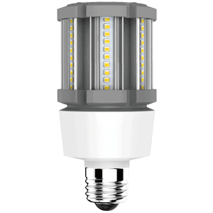 TCP LED HID Corn Cob Lamp 12W 5000K E26 100-277V Non-Dimmable - L12CCE26U50K