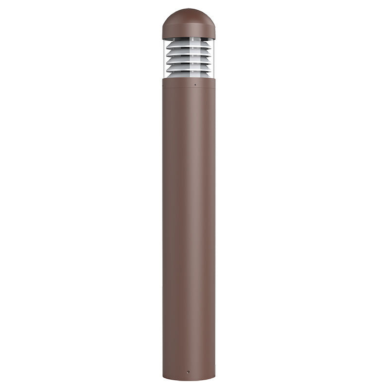 Westgate LED Round & Square Multi-CCT & Multi-Power Bollard 12W/16W/22W, 120-277V, 3000K/4000K/5000K - BOL-44-R-L-C-MCTP-BR