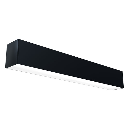 Westgate Lighting SCX1.5 2ft. Black Seamless Linkable Linear Lighting System, 20W, 120-277V, 2700K/3000K/3500K/4000K/5000K - SCX1.5-2FT-UD-MCTP5-D-BK