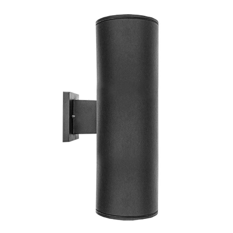 Westgate 6" LED Cylinder Lights with Photocell 2x6W/2x12W/2x16W/2x20W,120-277V, 3000K/4000K/5000K - WMC6-UDL-MCTP-BK-DD-P