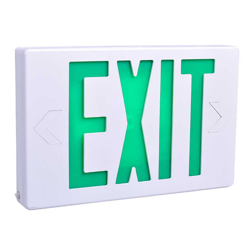 Westgate Thermoplastic LED Exit With Emergency battery Backup 3.8W, 120/277V - XT-GW-EM