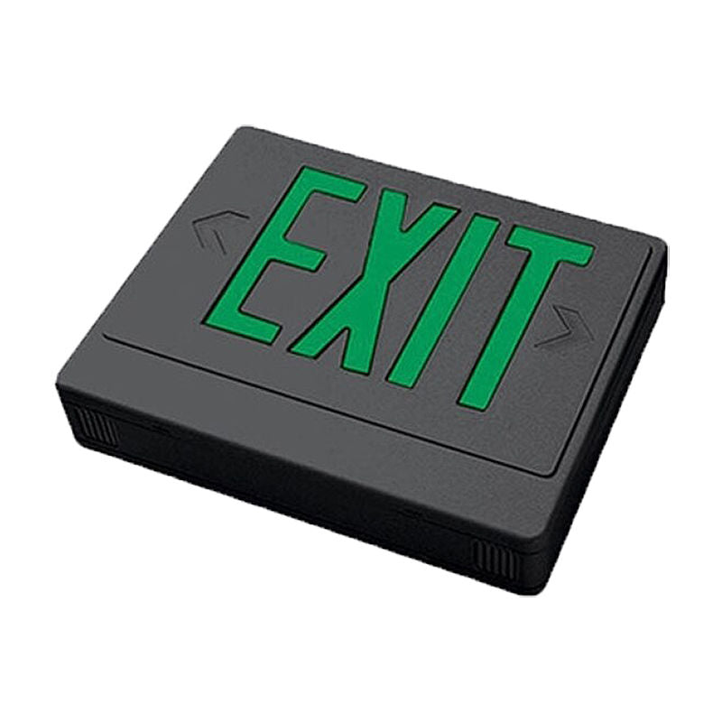 Westgate Thermoplastic LED Exit With Emergency Battery Backup 3.8W, 120-277V - XT-RCGB-EM