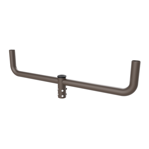 Portor Large Bullhorn Tenon for Round Pole PT-AL-P-BH2-2-LG