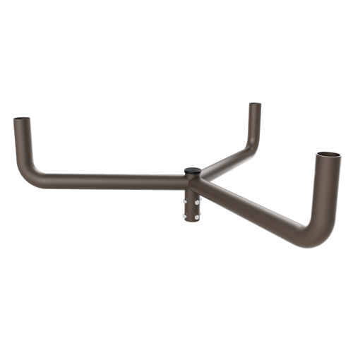 Portor Large Bullhorn Tenon for Round Pole PT-AL-P-BH2-3-LG