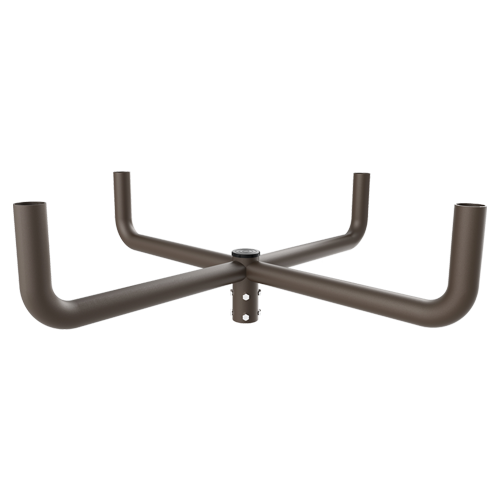 Portor Large Bullhorn Tenon for Round Pole PT-AL-P-BH2-4-LG
