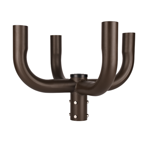 Portor Bullhorn Tenon for Round Pole PT-AL-P-BH2-4