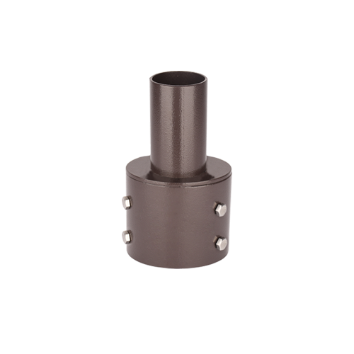 Portor Vertical Round Pole Tenon Bracket PT-AL-P-VRT2-1