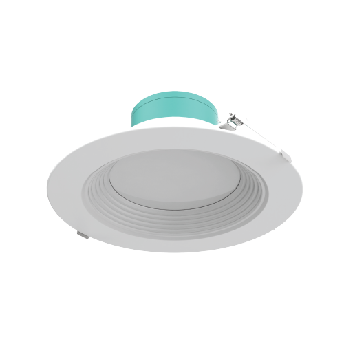 Portor 10″ Retrofit Recessed Commercial Grade Downlight 22W/30W/38W, 27K/30K/35K/40K/50K, 100-277V - PT-CDL-10I-38-5C3P-3