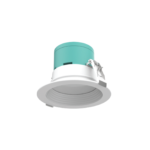 Portor 4″ Retrofit Recessed Commercial Grade Downlight, 6W/9W/12W, 27K/30K/35K/40K/50K, 120-277V - PT-CDL-4I-12-5C3P-3