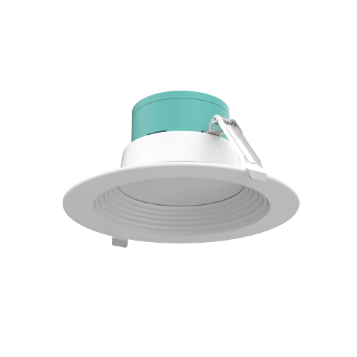Portor 8″ Retrofit Recessed Commercial Grade Downlight 14W/22W/30W, 27K/30K/35K/40K/50K, 100-277V - PT-CDL-8I-30-5C3P-3