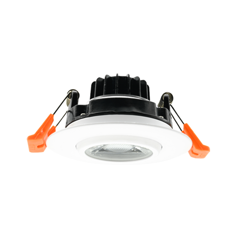 Portor 3″ Round Can-less Gimbal Downlight 8W, 27K/30K/35K/40K/50K, 120V - PT-DLG2-R-3I-8W-5CCT