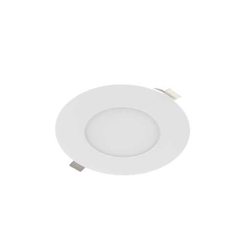 Portor 4″ Round Slim Recessed Downlight 8W, 27K/30K/35K/40K/50K, 120V - PT-DLS-R-4I-8W-5CCT-3